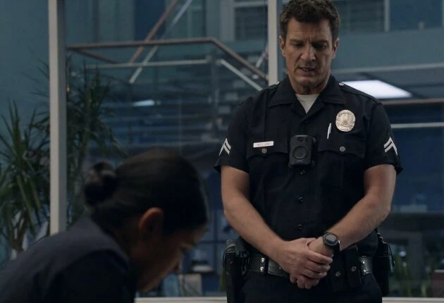 Кадр из 5 сезона сериала Новичок / Новобранец