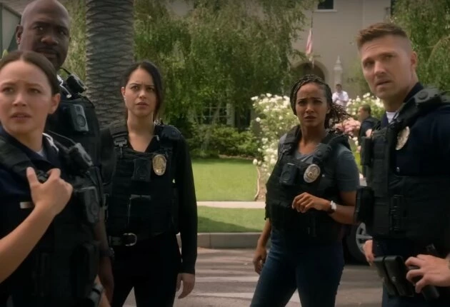 Кадр из 7 сезона сериала Новичок / Новобранец